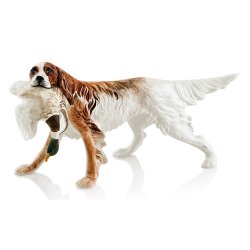 Статуэтка Собака Сеттер с добычей