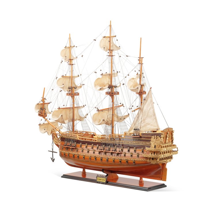 Модель корабля из дерева Saint Esprit, фото 5