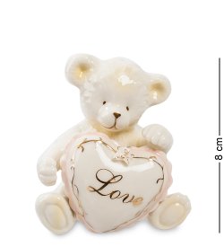 Набор соль-перец Медвежонок с сердечком