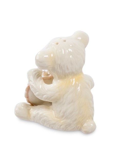 Набор соль-перец Медвежонок с сердечком Pavone CMS-14/ 8, вид сзади