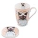 Кружка из фарфора Кот - Хозяин Рима Pavone AS-91 , разборный вид