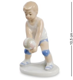 Статуэтка из фарфора Юный волейболист