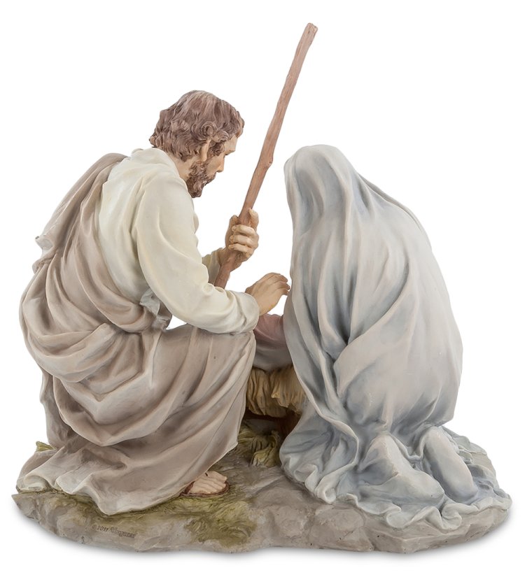 Статуэтка Рождение Христа Veronese WS-506, оборотная сторона