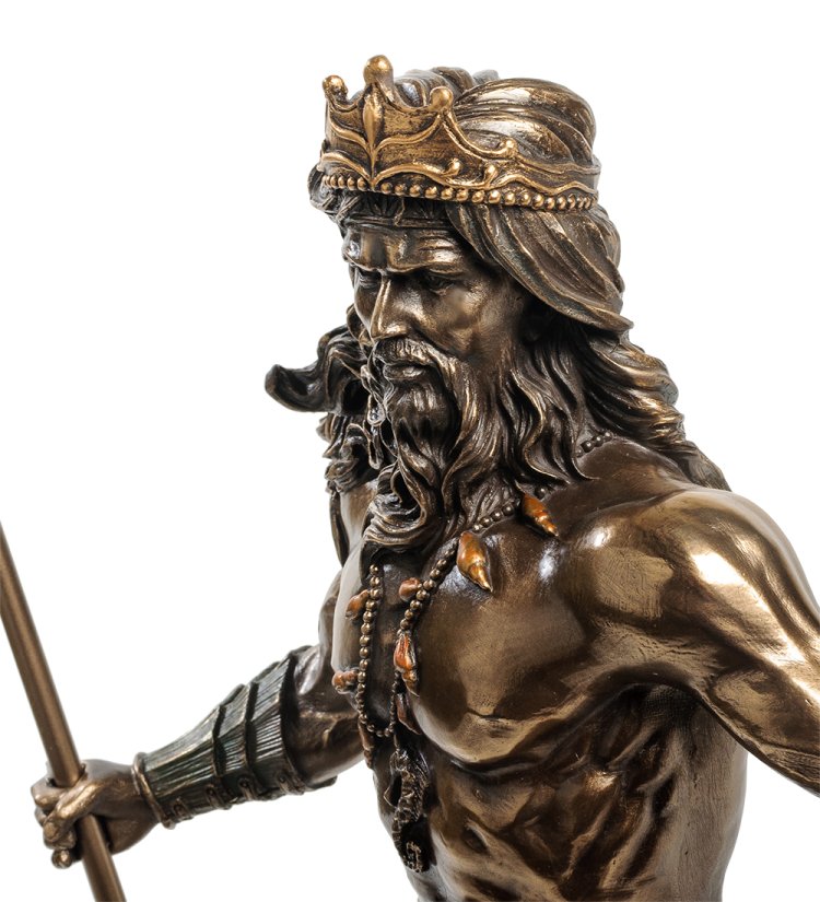 Статуэтка Посейдон - Бог морей Veronese WS-887, увеличенный вид