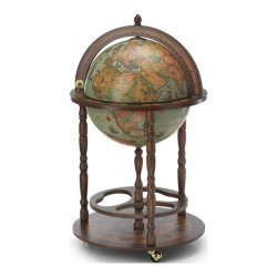 Глобус-бар с подставкой для бутылок
