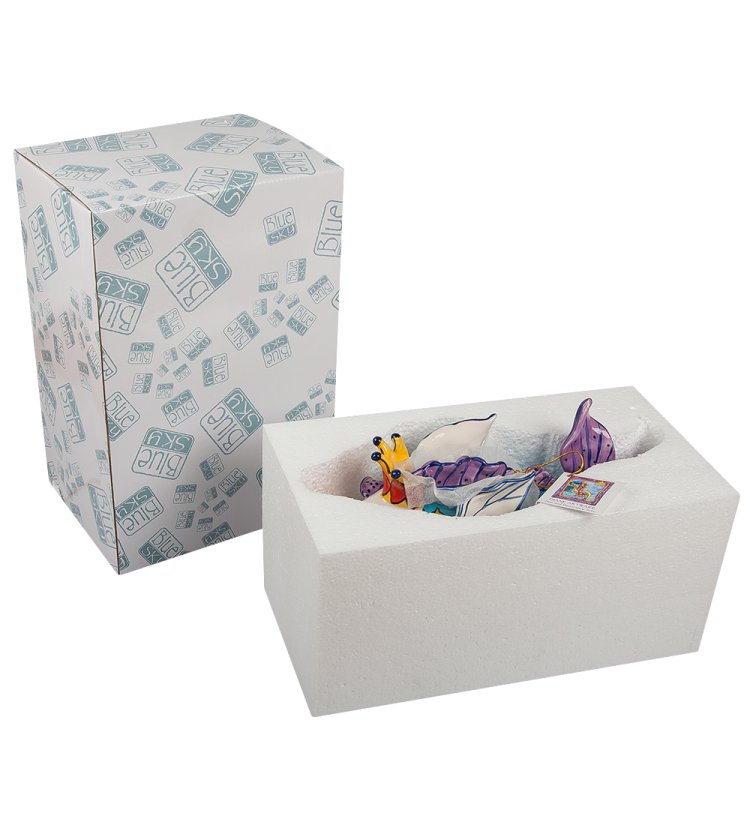 Заварочный чайник Рыба Королева Blue Sky BS-224, фотография в упаковке