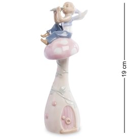 Колокольчик из фарфора Фея на грибочке