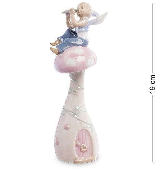 Колокольчик из фарфора Фея на грибочке Pavone JP-26/ 2