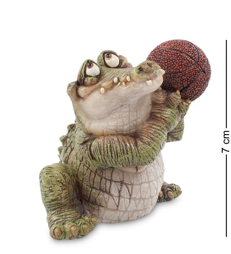 Маленькая Фигурка Крокодил Баскетболист Sealmark CD-7123-SC