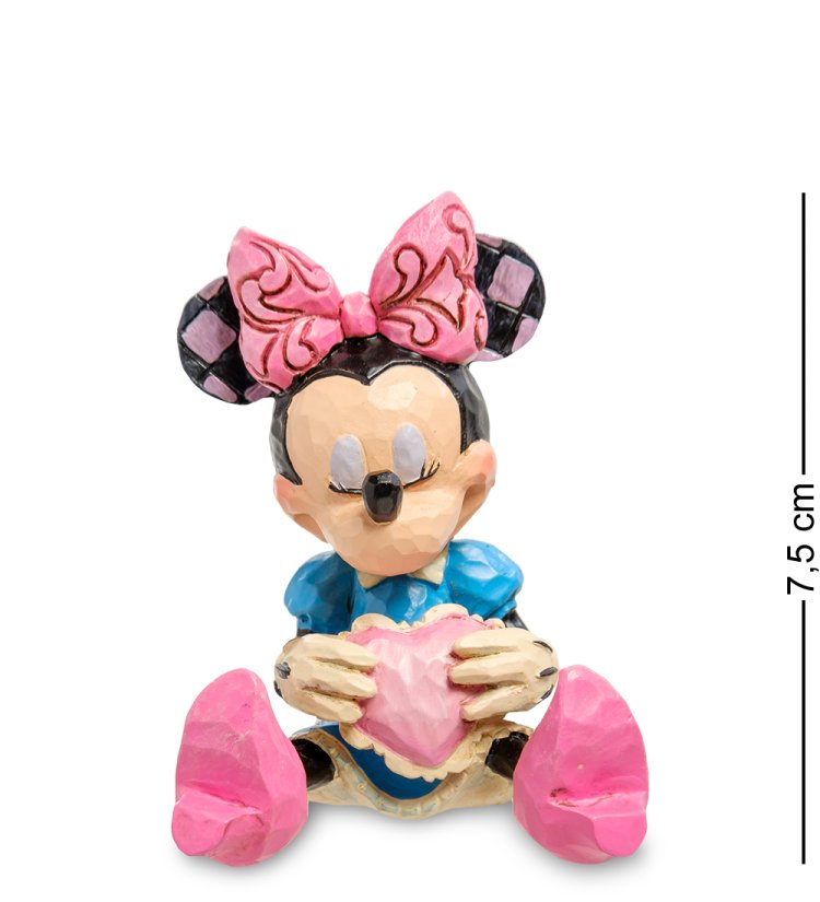 Маленькая статуэтка Минни Маус с сердцем Disney Traditions