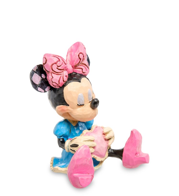 Маленькая статуэтка Минни Маус с сердцем Disney Traditions, вид профиль
