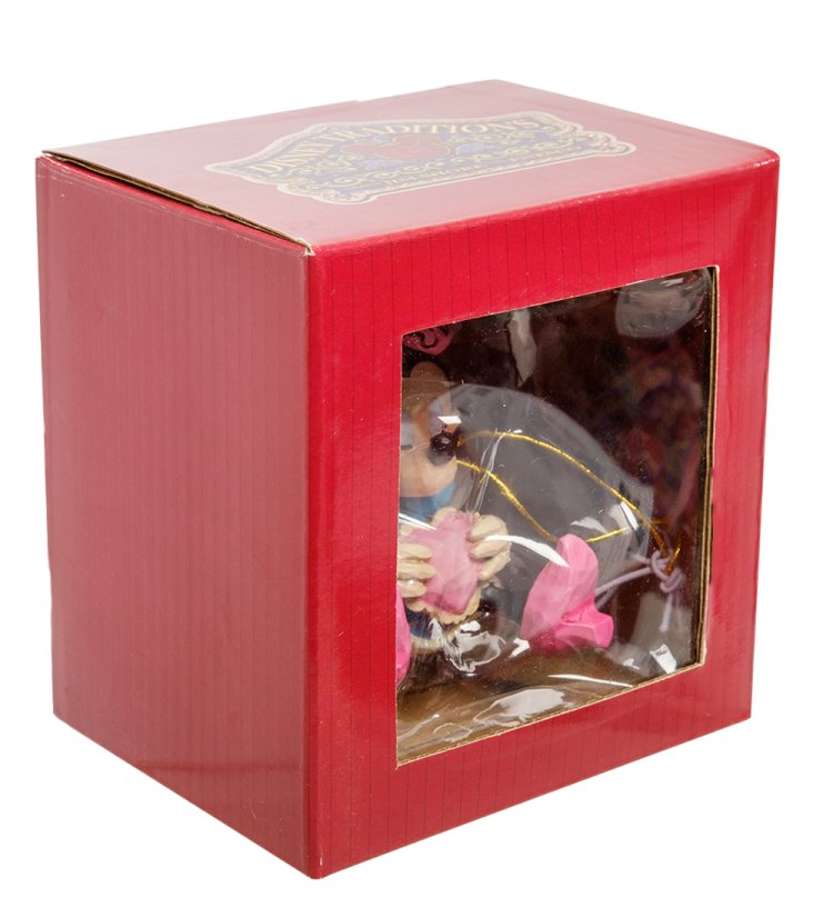 Маленькая статуэтка Минни Маус с сердцем Disney Traditions, упаковка