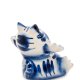 Фигурка Кот-Счастье Голубая гжель ГЛ-519, фотография со спины