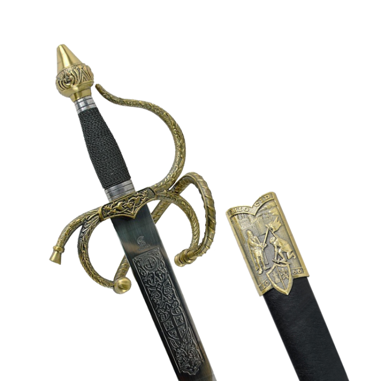 Сувенирный Меч Колада Дель Сид с ножнами Art Gladius AG-3101-V, фотография 3