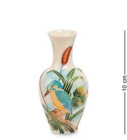 Фарфоровая Вазочка Птичка на веточке