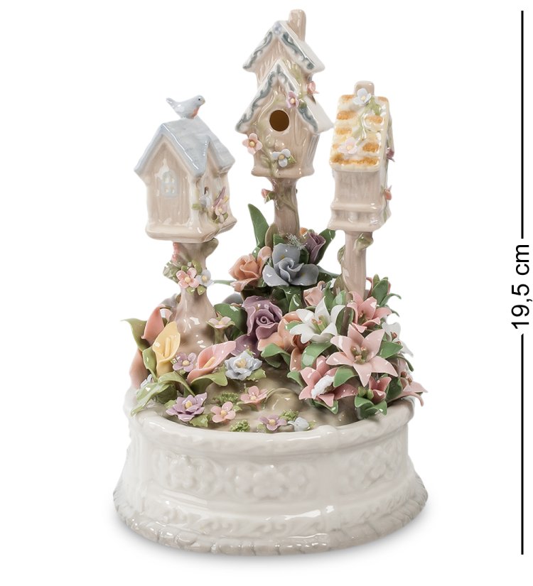 Музыкальная статуэтка Птичий дом Pavone CMS-15/62