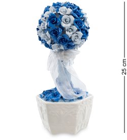 Композиция цветов Букет голубых роз