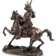Статуэтка Самурай на медном коне Veronese WS-89/ 1, оборотная сторона