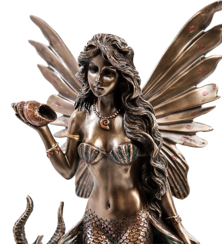 Статуэтка Русалка. Эхо из морских глубин Veronese WS-942, портретный вид