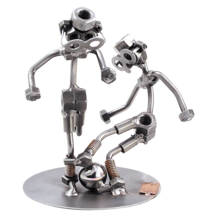 Фигурка из металла Футболисты в гетрах 020 Hinz & Kunst