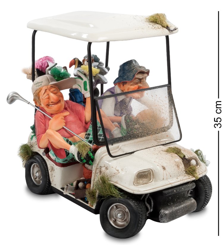 Статуэтка Туристический Гольф-кар - The Buggy Buddies Forchino FO-85075