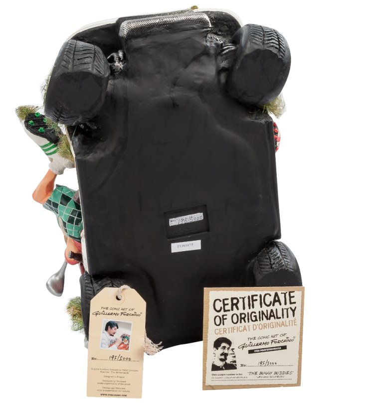 Статуэтка Туристический Гольф-кар - The Buggy Buddies Forchino FO-85075, сертификаты