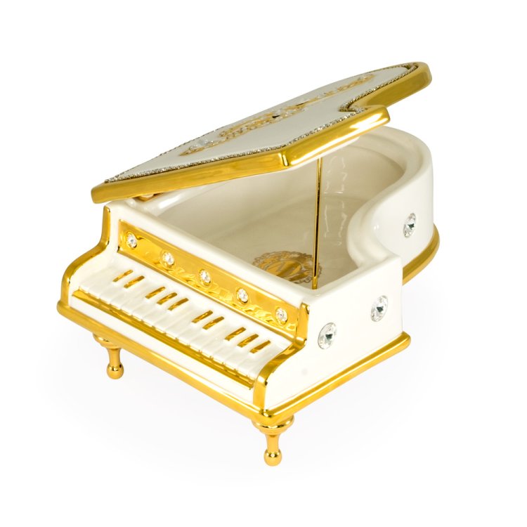 Шкатулка в виде Рояля со Swarovski коллекция Emozioni Migliore De Luxe 26581