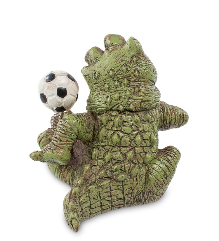 Маленькая Фигурка Крокодил Футболист Sealmark CD-7124-SC, оборотная сторона