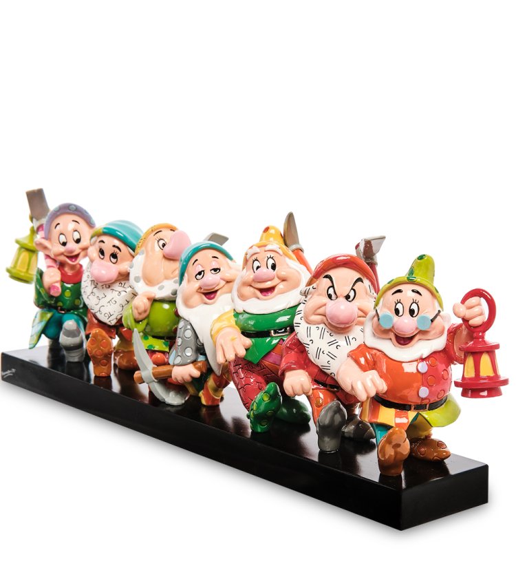 Статуэтка Семь гномов - Вечерняя прогулка Disney by Britto 906768