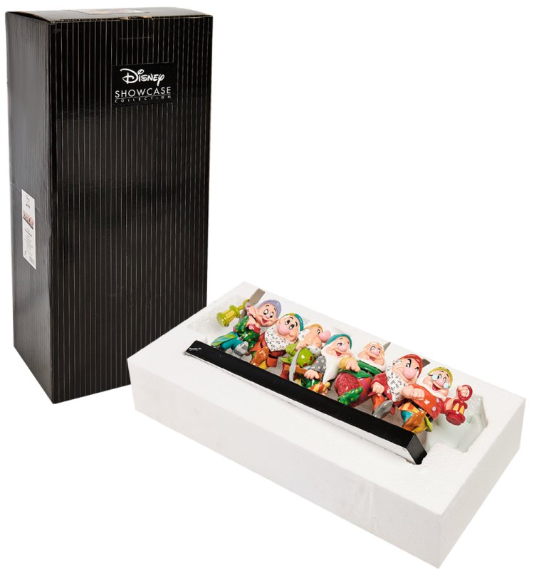 Статуэтка Семь гномов - Вечерняя прогулка Disney by Britto 906768, упаковочный вид