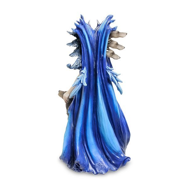 Статуэтка в стиле Фэнтези Геката - богиня волшебства Veronese WS-849, оборотная сторона