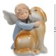 Статуэтка из фарфора Ангелочек с собакой Pavone CMS-11/10