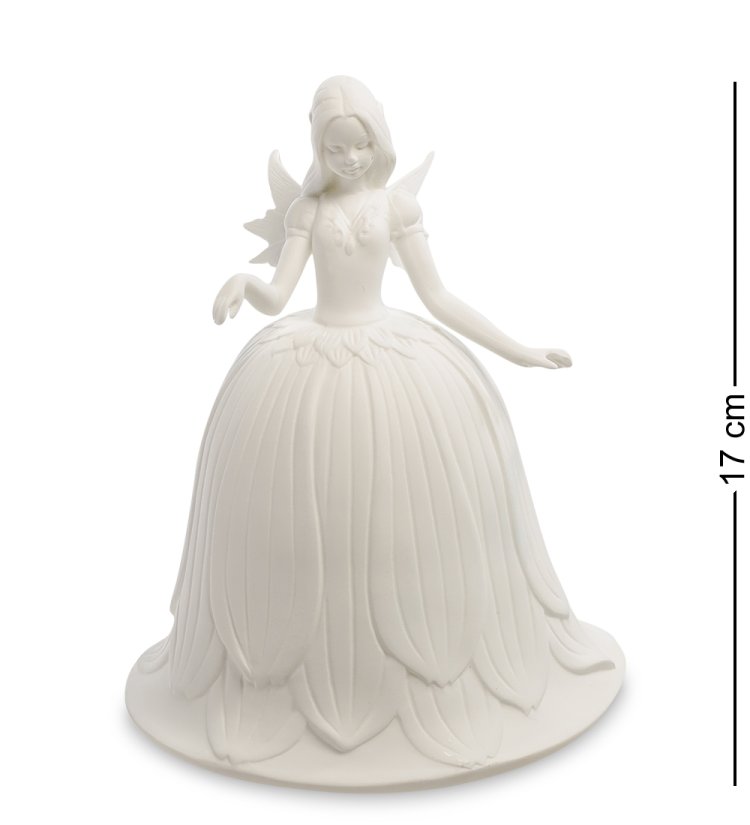 Статуэтка из фарфора с подсветкой Ночная фея, средняя Pavone JP-186/32