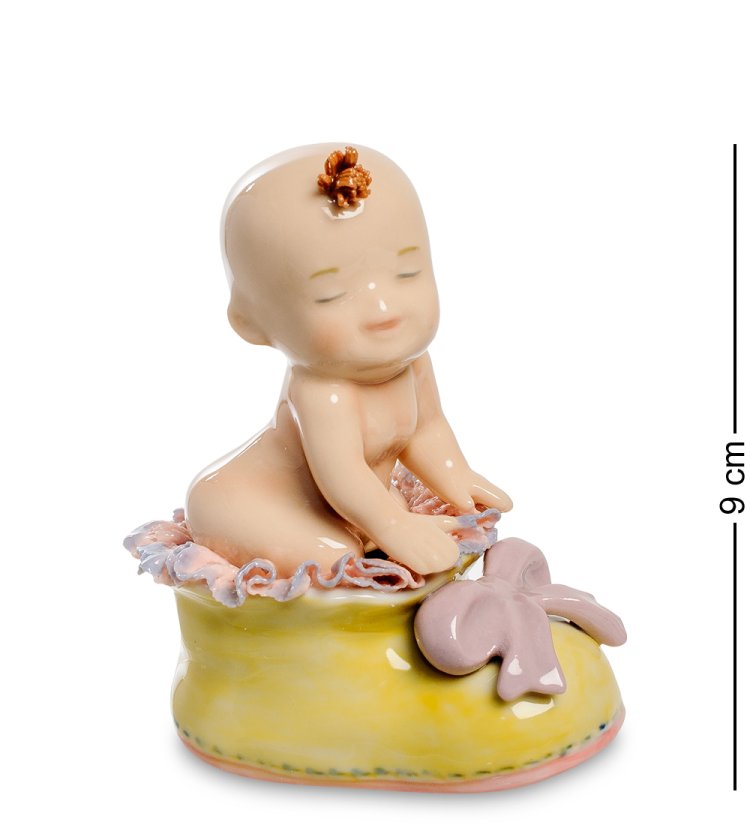 Фигурка из фарфора Малыш в ботинке Pavone CMS-27/26