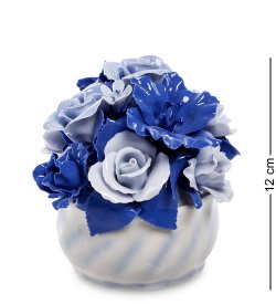 Композиция с цветами Голубые Розы