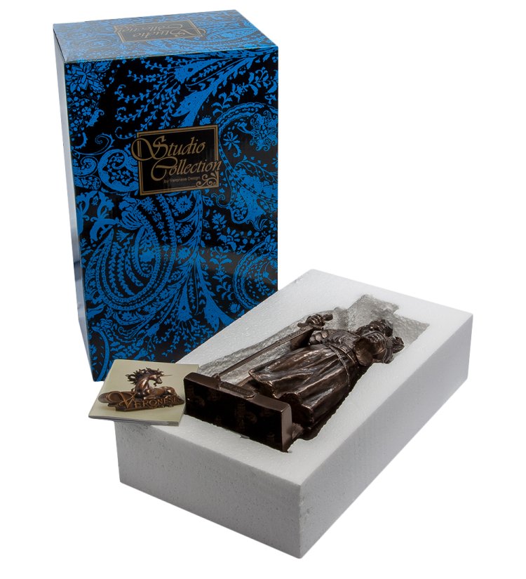 Статуэтка Медный Король Артур Veronese WS-640/ 1, упаковочный вид