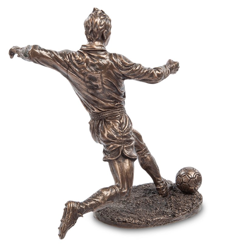 Статуэтка Футболист на поле Veronese WS-433, оборотная сторона
