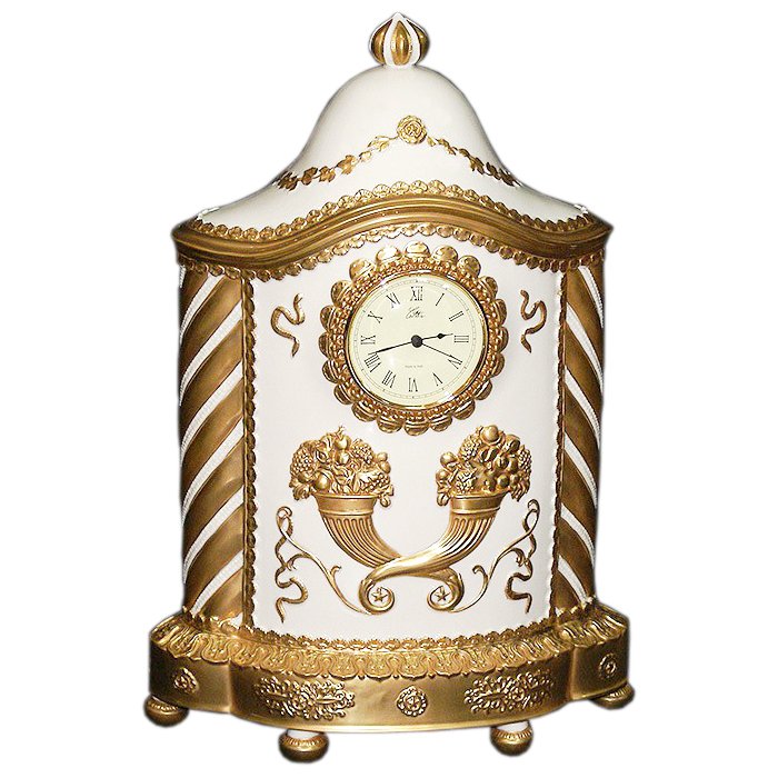 Часы из фарфора