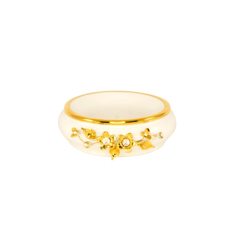 Блюдце для украшений Swarovski белое коллекция Emozioni Migliore De Luxe 26566