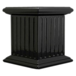 Колонна Diamante, черная, размер 37х37х30 см