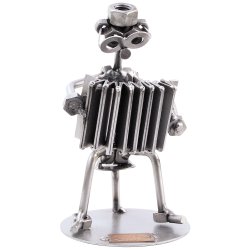 Аккордеонист - Фигурка из металла