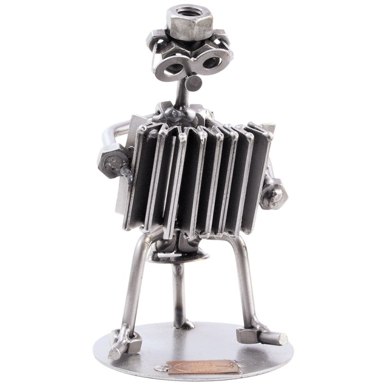 Фигурка из металла Аккордеонист 136 Hinz & Kunst