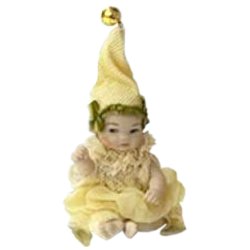 Фарфоровая статуэтка Кукла Гном