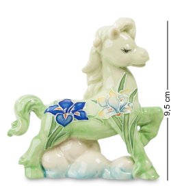 Статуэтка из фарфора Лошадь Красотка - Зеленые Копытца