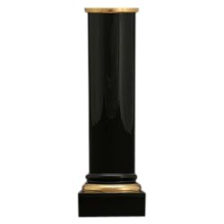 Колонна Elide из керамики, черная, размер 33х33x105 см