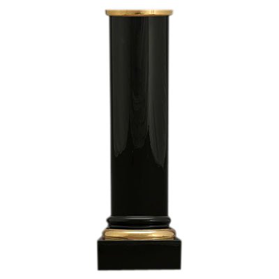 Колонна Elide из керамики, черная, размер 33х33x105 см