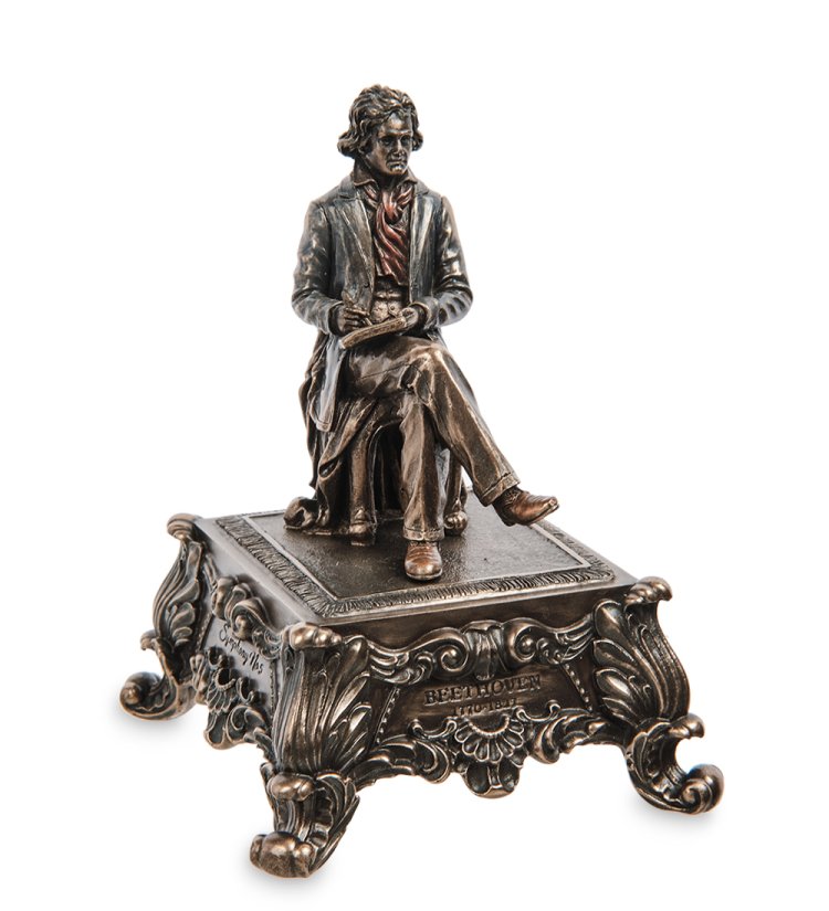 Музыкальная статуэтка Бетховен Veronese WS-1074