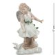 Статуэтка из фарфора Девочка Ангел на небесах с голубем Pavone JP-22 /7