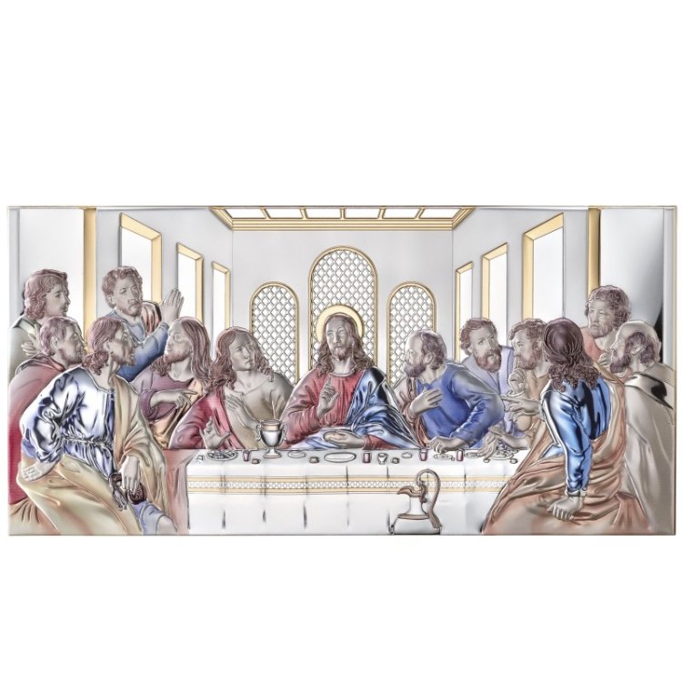 Икона Тайная Вечеря, размер 9х15 см Valenti 81221/3XLCOL