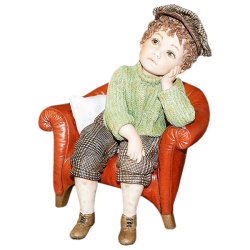 Фарфоровая Статуэтка кукла Франческо